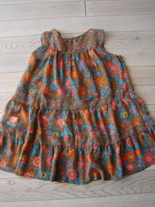 Cieniutka kolorowa tunika krótka sukienka Atmosphere 40