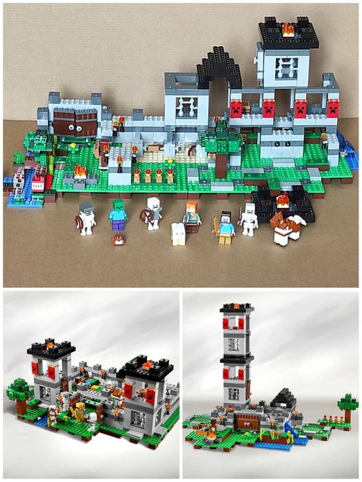 LEGO MINECRAFT /Б.В. оригінал/ конструктор лего майнкрафт хлопчику 7 9