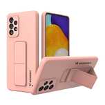 Wozinsky Kickstand Case elastyczne silikonowe etui z podstawką Samsung