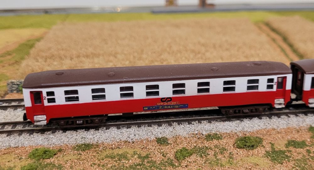 Comboios N 1:600 CP carruagem B600