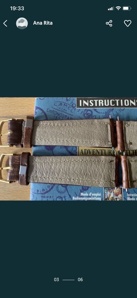 Braceletes/ Leather bands ,  para  Camel Trophy ou similares