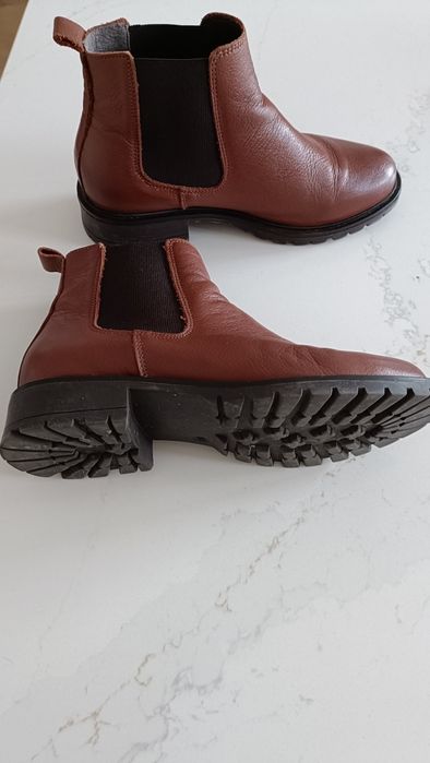 Botas de senhora camel