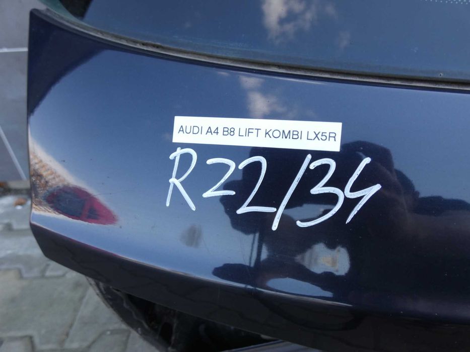 Klapa bagażnika tył tylna Audi A4 B8 LIFT KOMBI LX5R RZ2/34 GORLICE