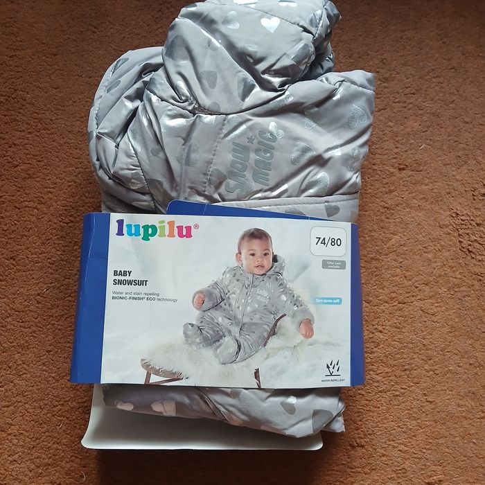 Kombinezon zimowy dla dziewczynki 74/80