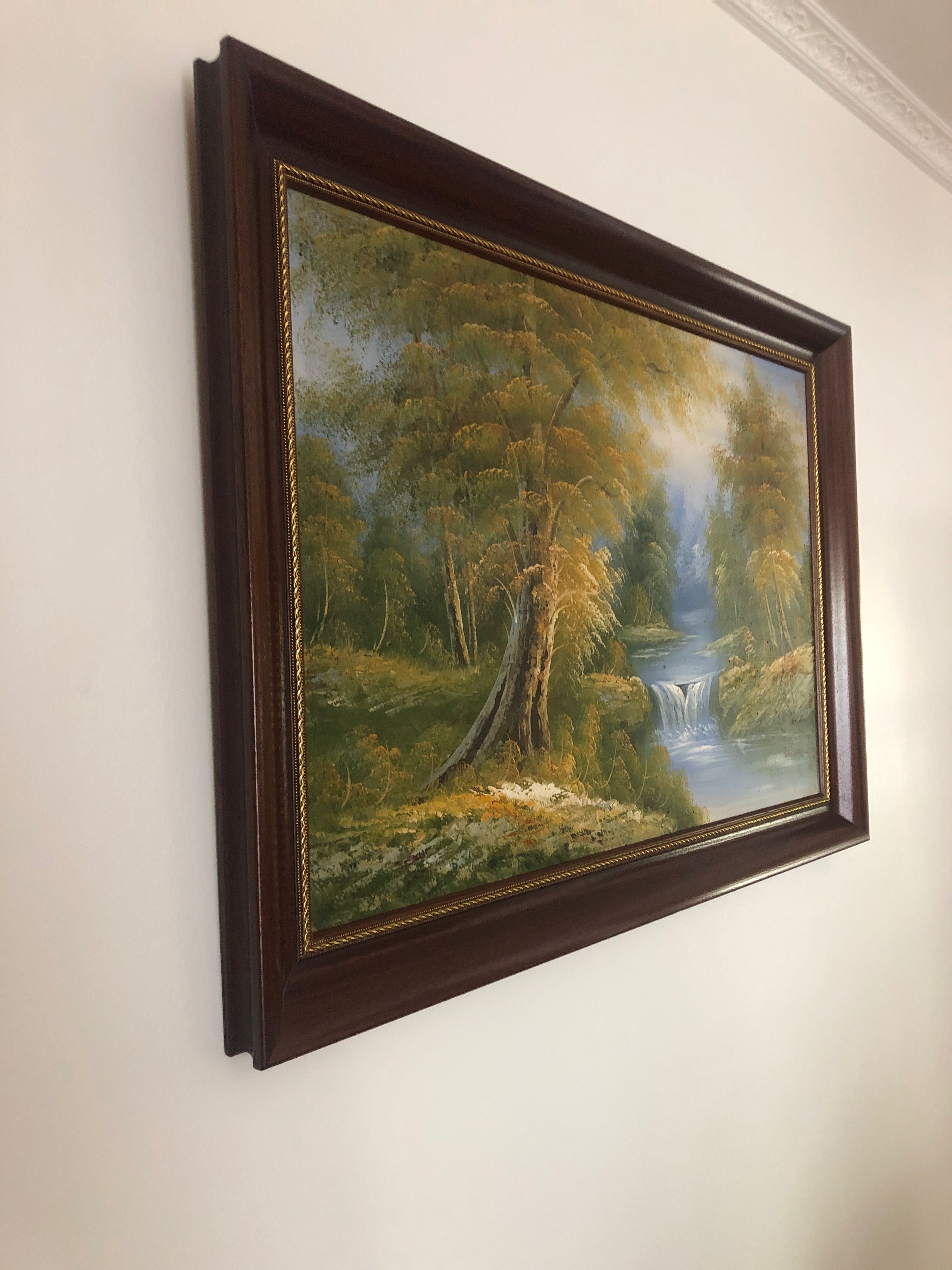 Quadro pintado a óleo