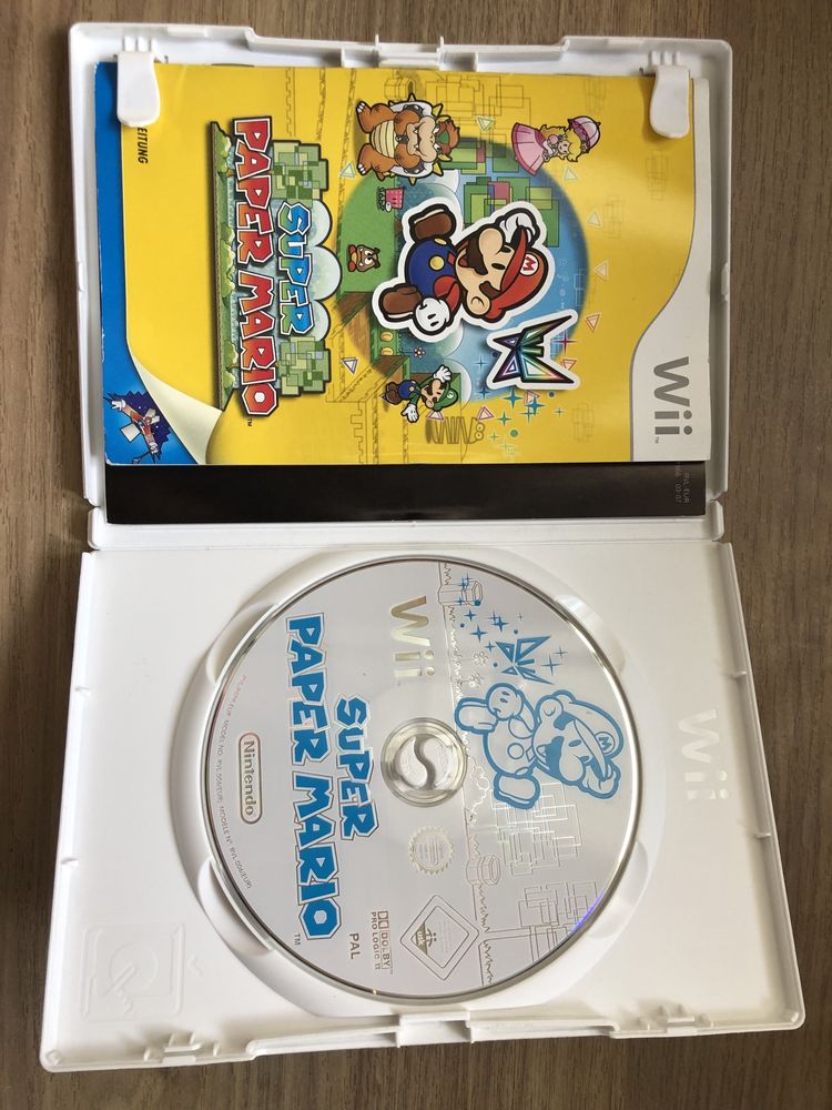 Gra Super Paper Mario konsola Wii bdb