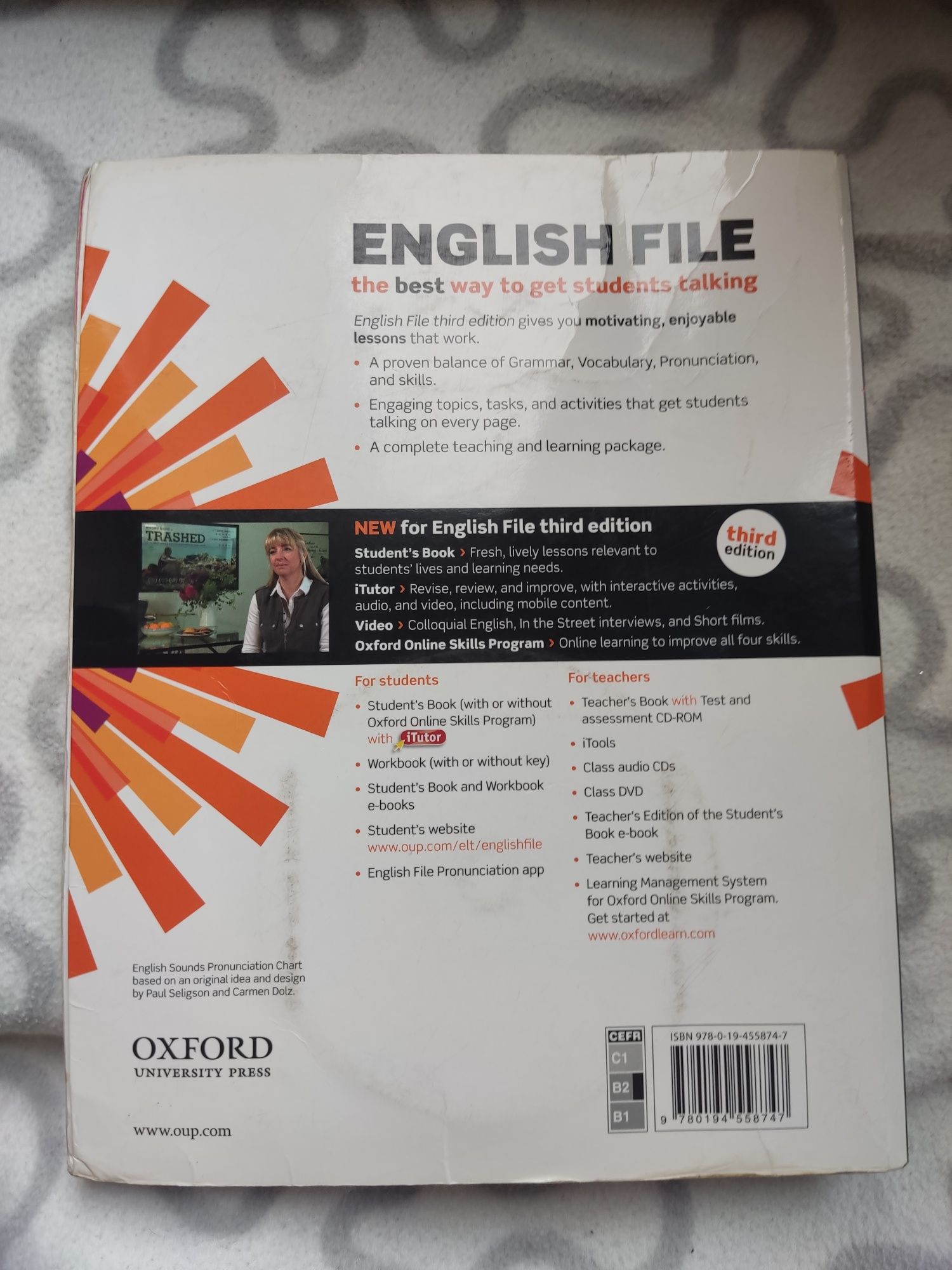 Zeszyt ćwiczeń English File z płytą DvD Oxford gimnazjum