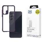 Etui 3mk Satin Armor Case+ Purple na Samsung Galaxy A55/5G - przezrocz