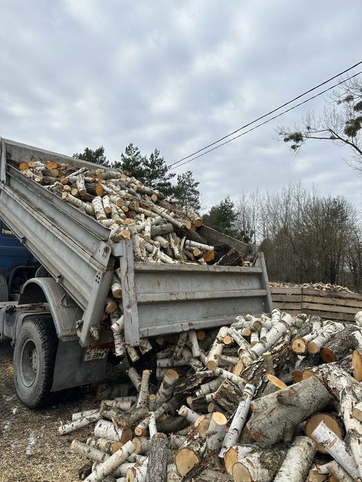 Дрова рубані чуркі сухі береза вільха ясен граб дуб