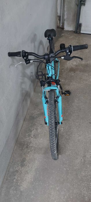 Bicicleta rockrider azul roda 24