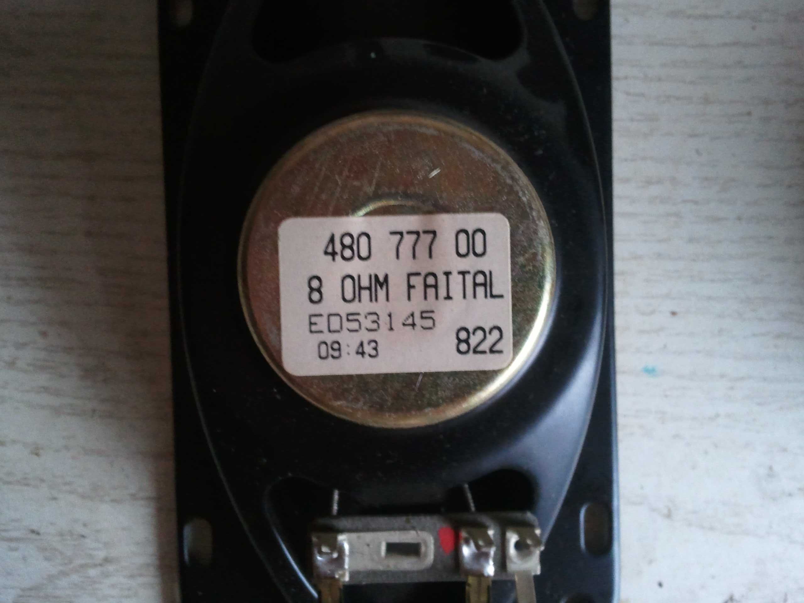 Динамики 8 Ом+Звуковые платы от ТВ "Telefunken S 580"