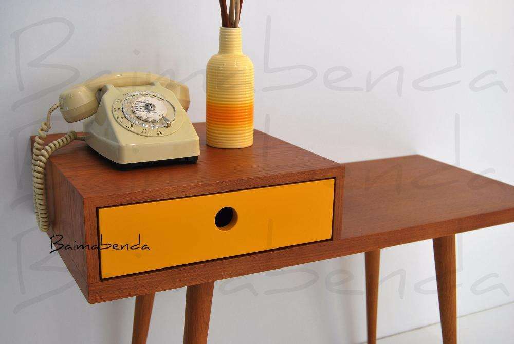 Banco / Banqueta para telefone , entrada retro vitntage