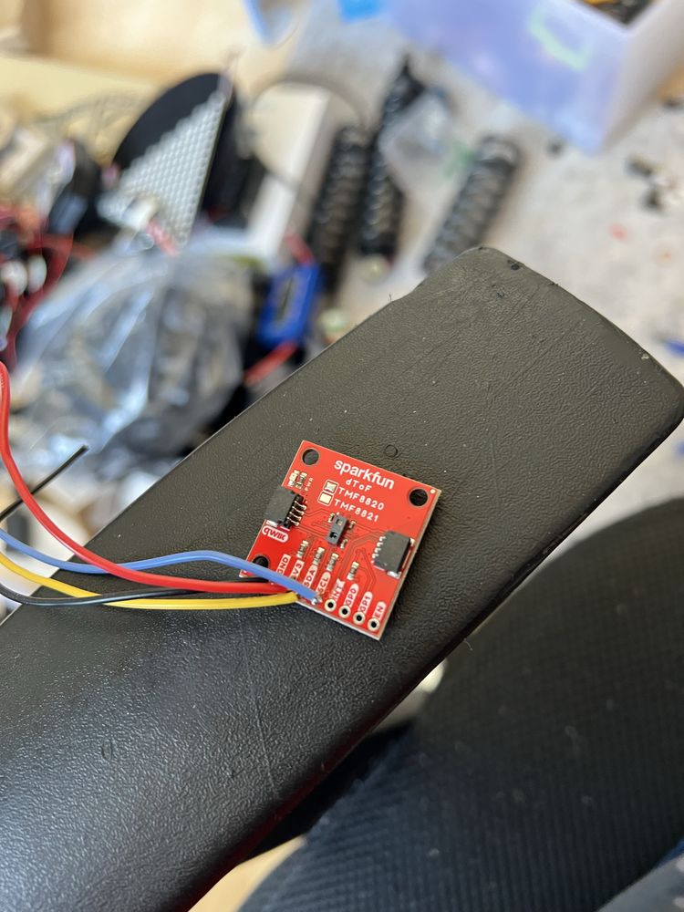 sparkfun tmf8820 czujnik laserowy dalmierz