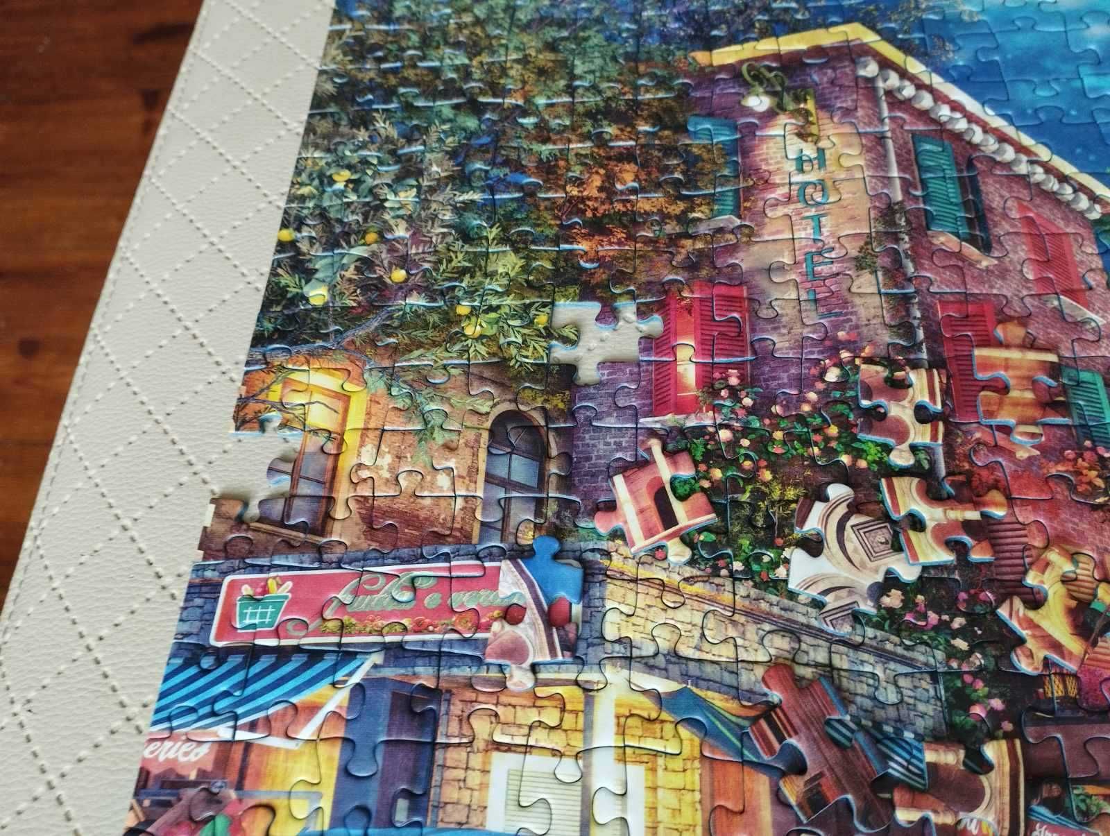 puzzle Ravensburger 500 szt Wieczór w Pizie niekompletnie