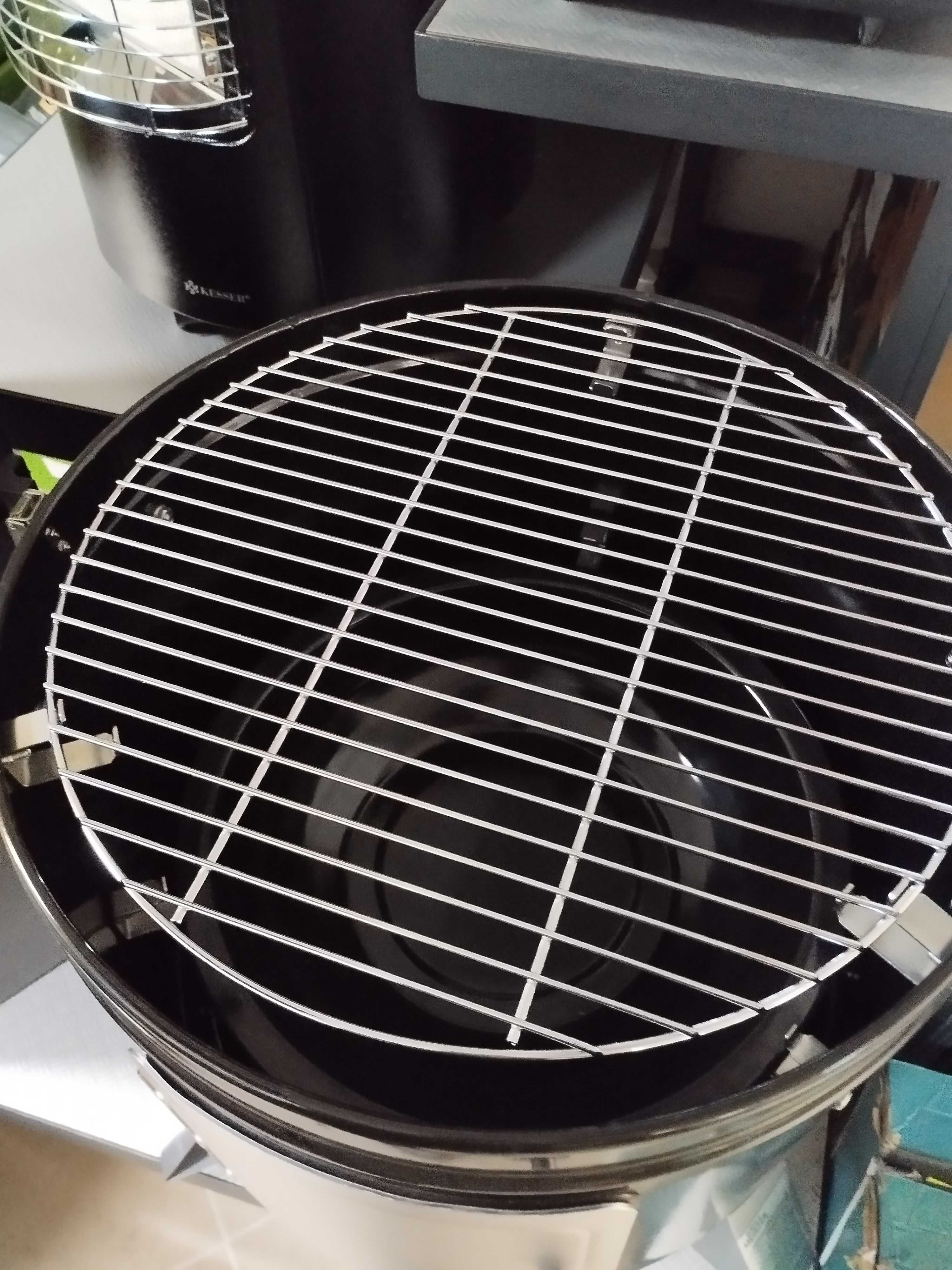 GRILL MEISTER piec wędzarnia grill węglowy nowy