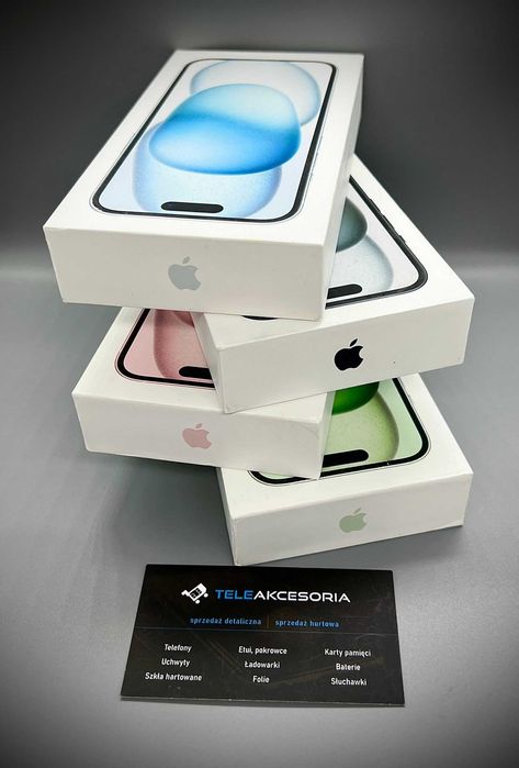 TELEFON IPHONE 15 | 128GB | Kolory | Carrefour Kutno CENA:2499,-