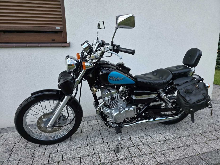 Honda Rebel 125 CA kat. B lub A1 tylko 25TysKM Super Stan z Niemiec