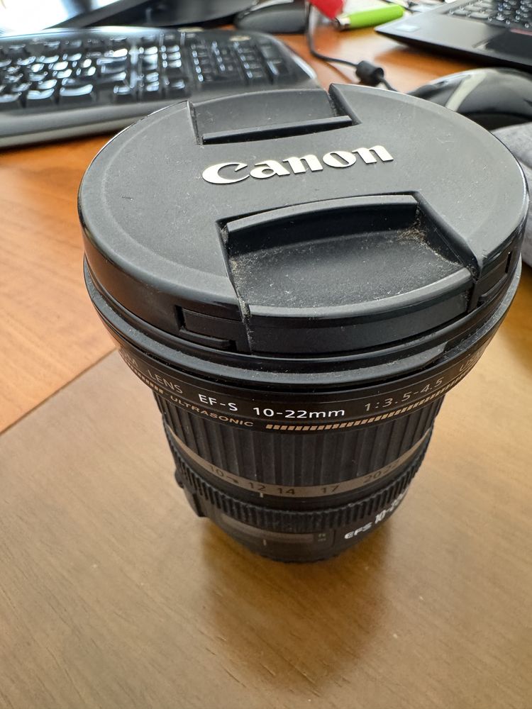 Lente Canon 10-22 EFS