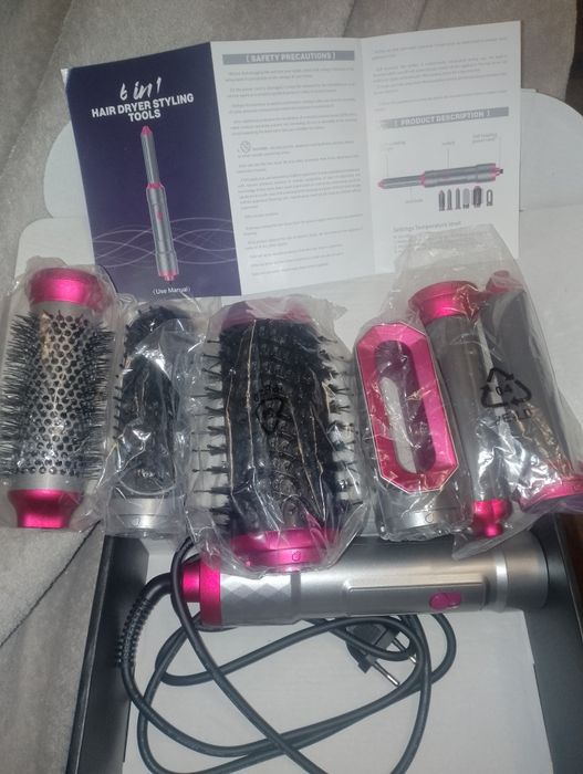 Стайлер 6 в 1 (гарний аналог дайсона)