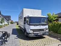 Mercedes Atego 818 winda plandeka
