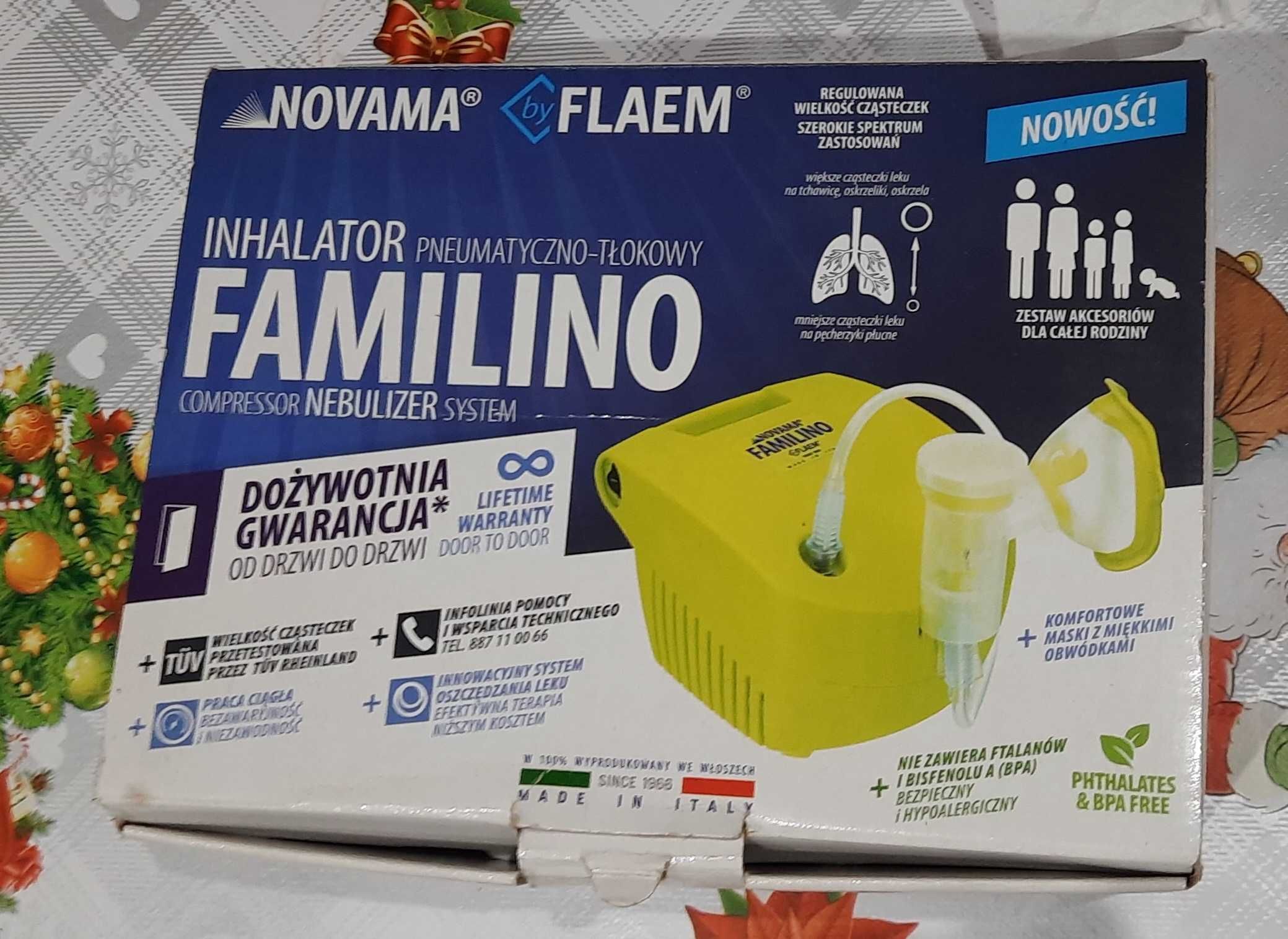 Inhalator pneumatyczno tłokowy Novama Familino