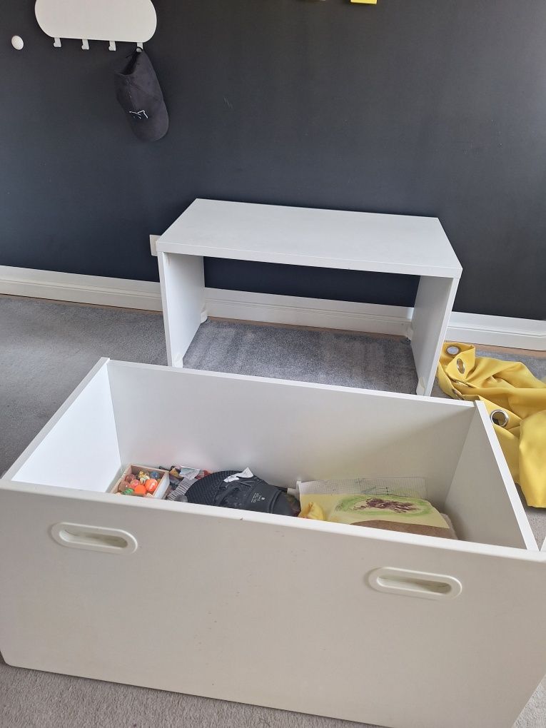 Ława + Pojemnik Ikea smastad
