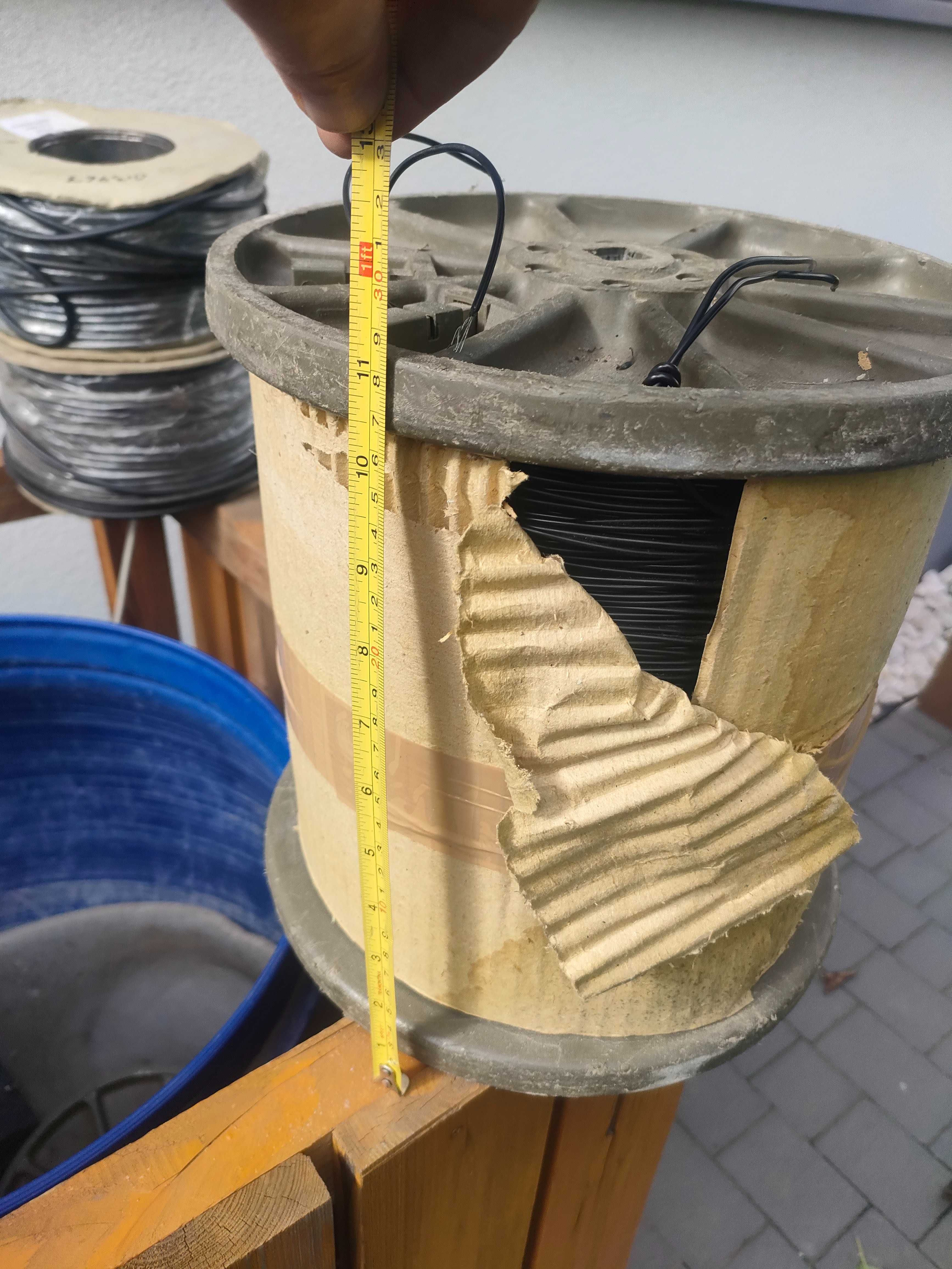 Kabel na szpuli telefoniczny radio telefon PKL BW
