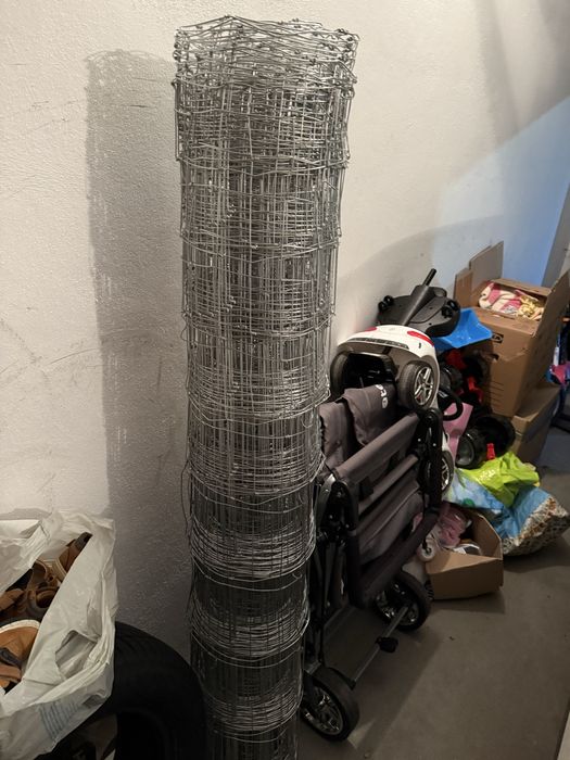 Nowa siatka tymczasowa ocynkowana ogrodzenie 150 m / 50 m