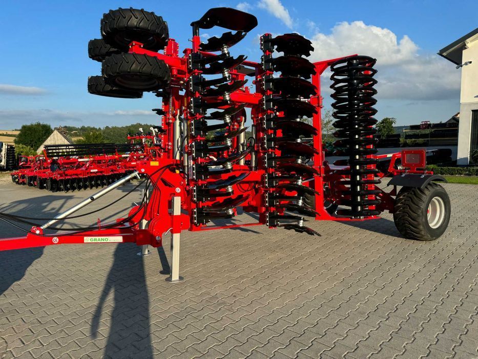 Brona talerzowa hydrauliczna grano 4.5m tornado talerze 560 ofas NOWA