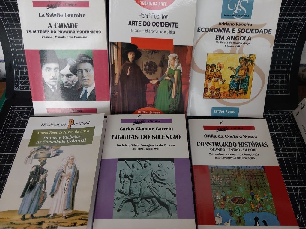 Livros Novos de história sociologia e Teoria da Arte editorial Estampa