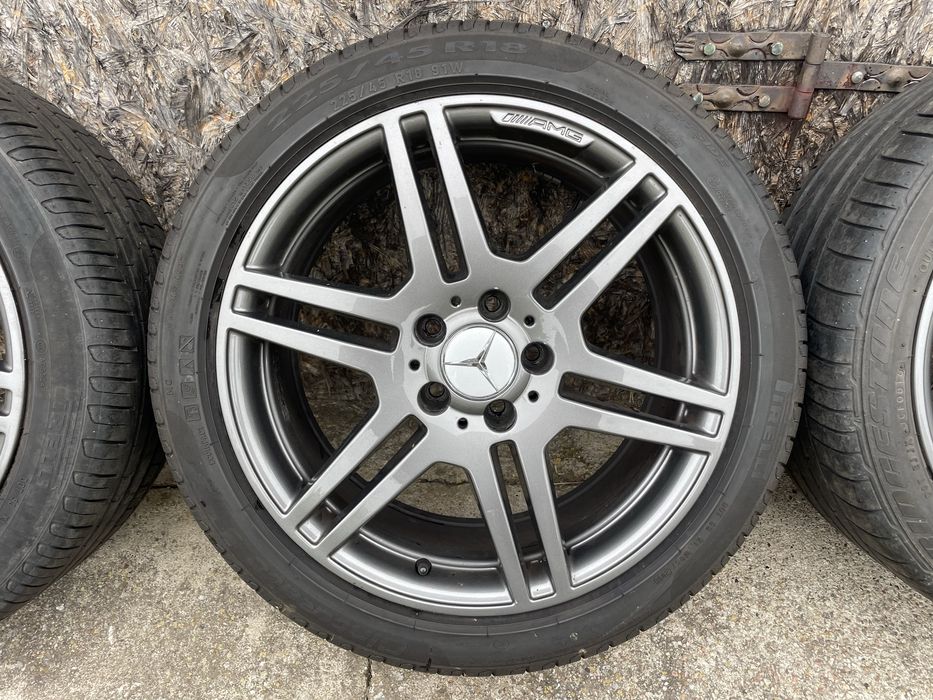 Felgi z oponami koła Mercedes AMG oryginalne 18”