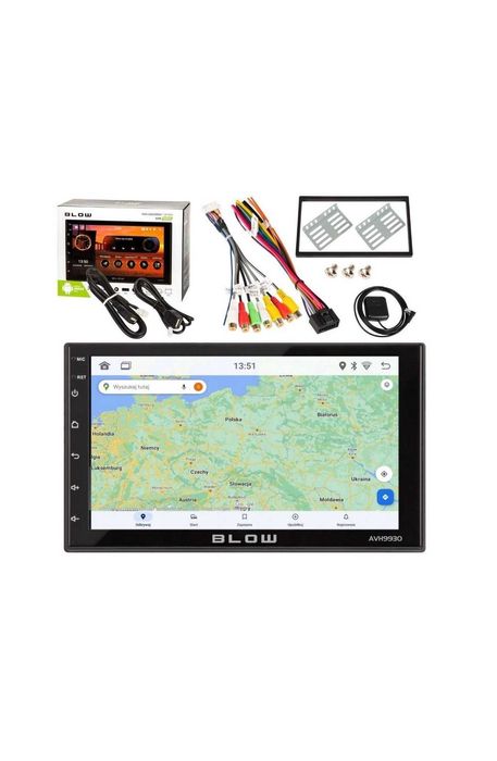 RADIO Samochodowe 2DIN Ekran 7 Nawigacja GPS Bluetooth ANDROID WiFi FV