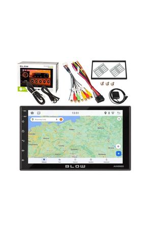 RADIO Samochodowe 2DIN Nawigacja GPS Bluetooth ANDROID WiFi na Wakacje