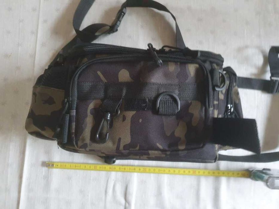 Torba spiningowa spinnigowa wędkarska 37x12x20cm