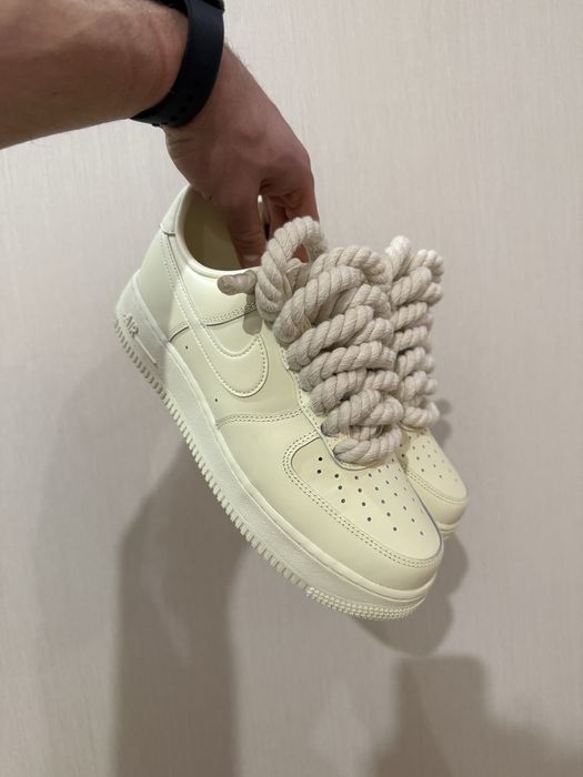 ORIGINAL 42,42.5 nike air force rope laces