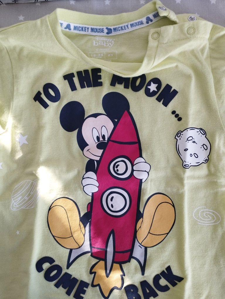 T-shirt Mickey menino 18-24 meses