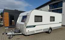 KNAUS Sport Eifelland 560 Holiday  Łóżka Piętrowe : Markiza : Przedsionek : Bagażnik : Toaleta : 6 osób