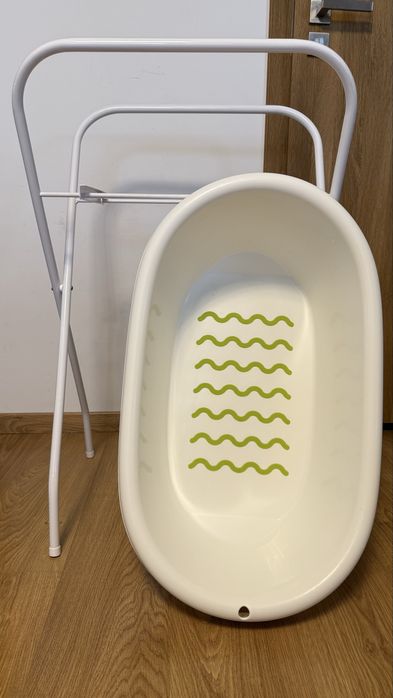Wanienka Ikea Lättsam ze stojakiem