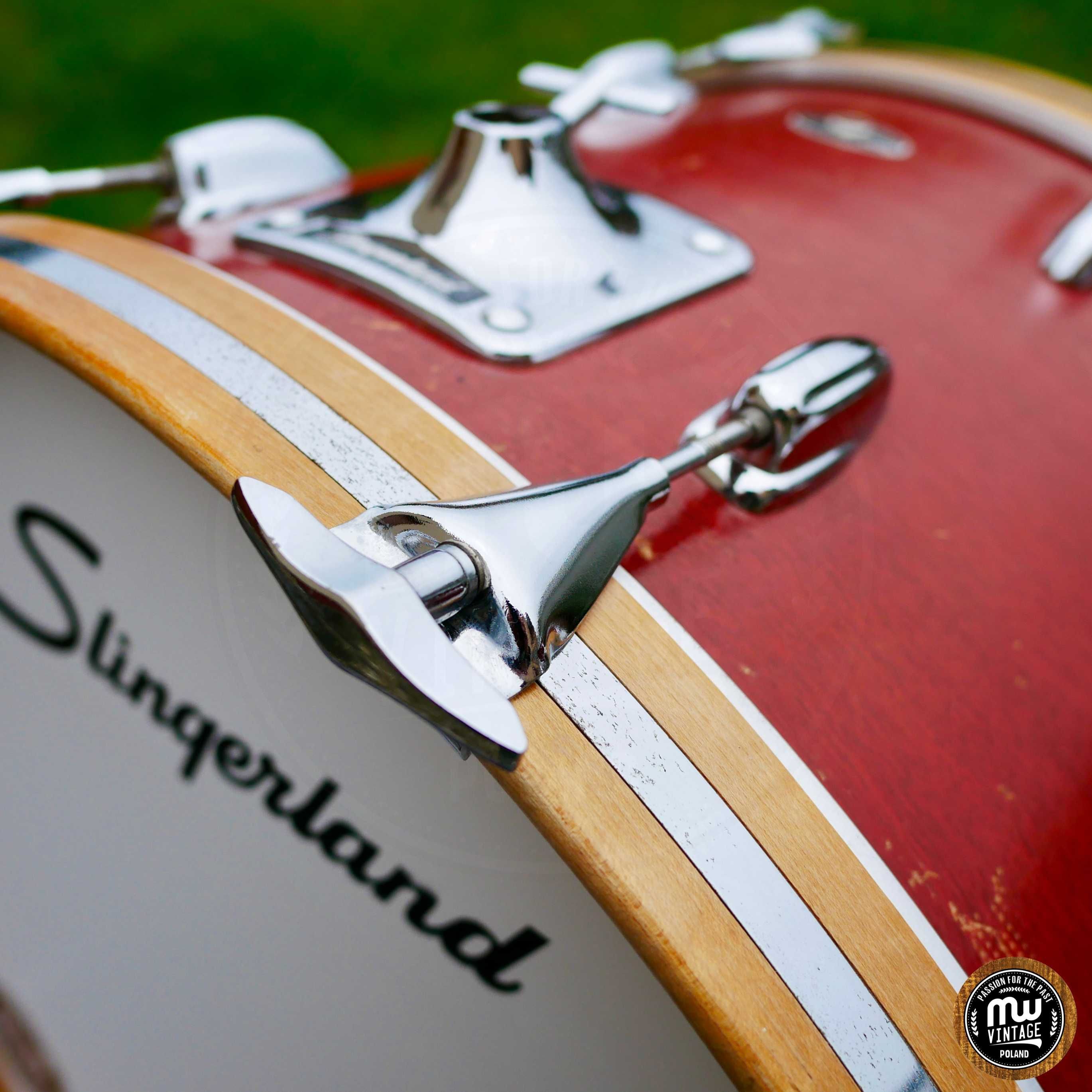 Perkusja Slingerland Niles 3-ply 24”, 13”, 18” Mahogany Vintage ‼️