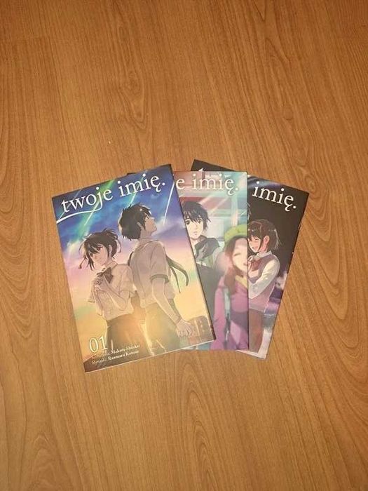 Twoje Imię 1-3 manga