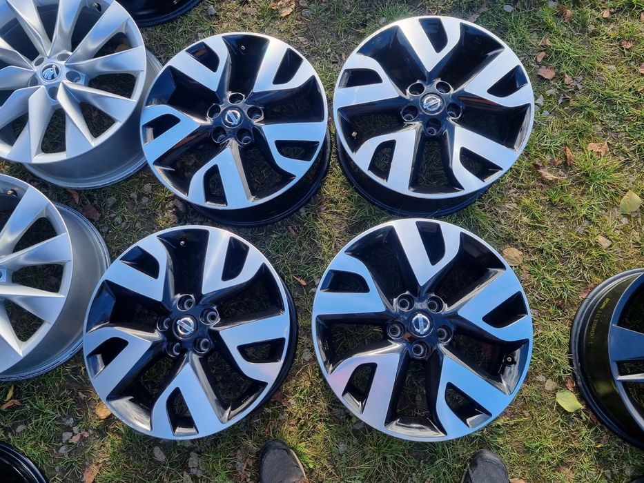 NISSAN JUKE,X-TRAIL,QASHQAI,RENAULT talisman alu 7X18 ET47 5X114,3 bdb stan