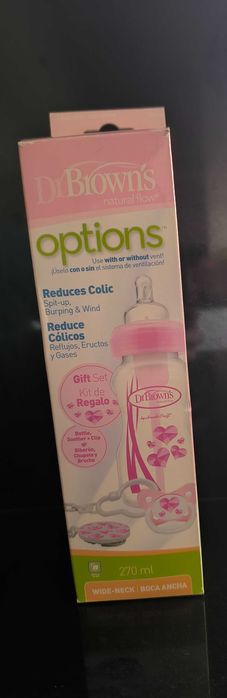 Biberon rosa dr brown