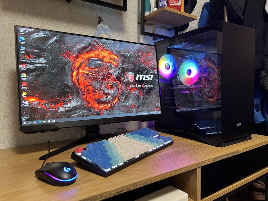 Игровой компьютер | Ryzen 7 2700 | Gigabyte GTX 1070  | 16gb ddr4 l