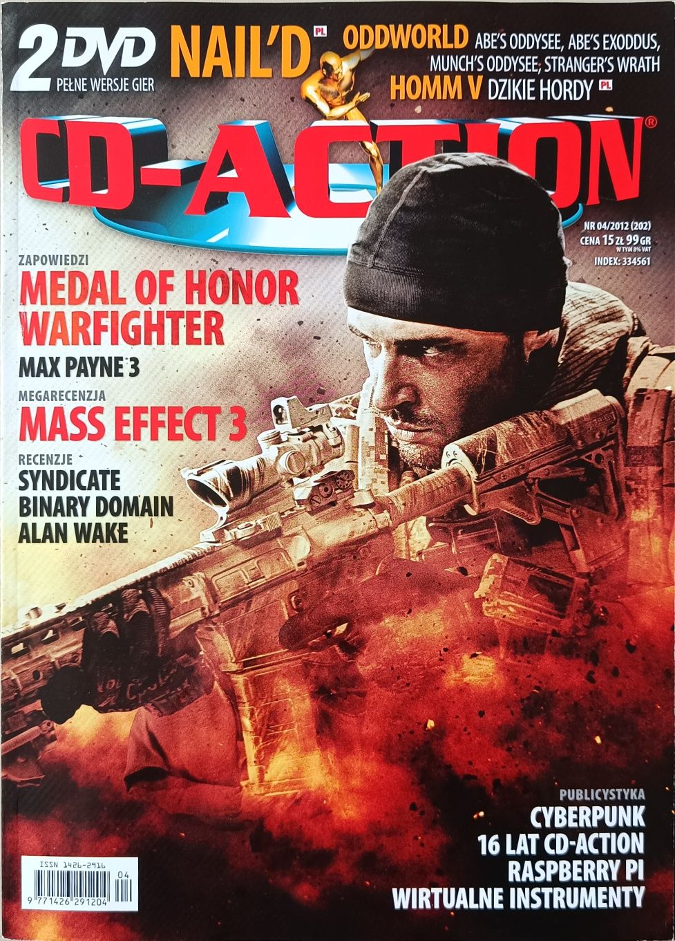 CD-Action nr 04/2012 (202) - Kwiecień 2012 - komplet z dwiema płytami