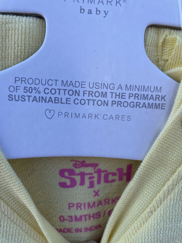 Conjunto de verão para bebé, do Stitch