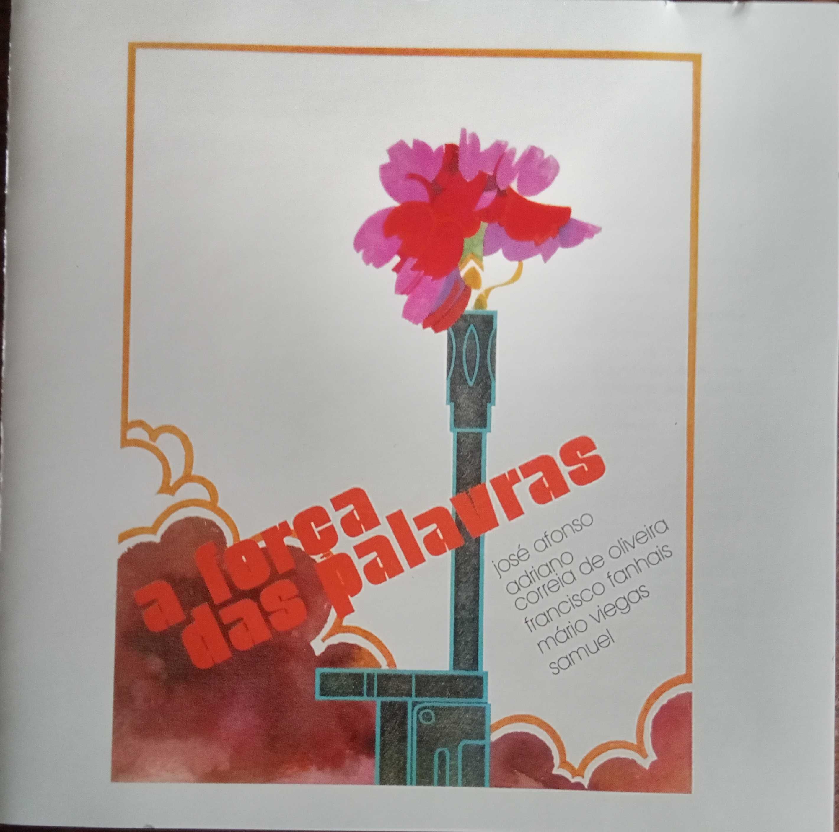 José Afonso +Adriano + Fanhais, etc. - - - - A Força das Palavras - LP