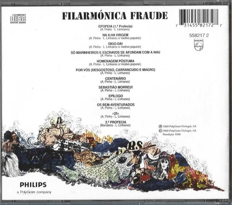 Filarmónica Fraude - - - - - Epopeia - - - - - CD