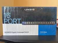 Новий комутатор switch Linksys LGS116 16 ports 16 портів