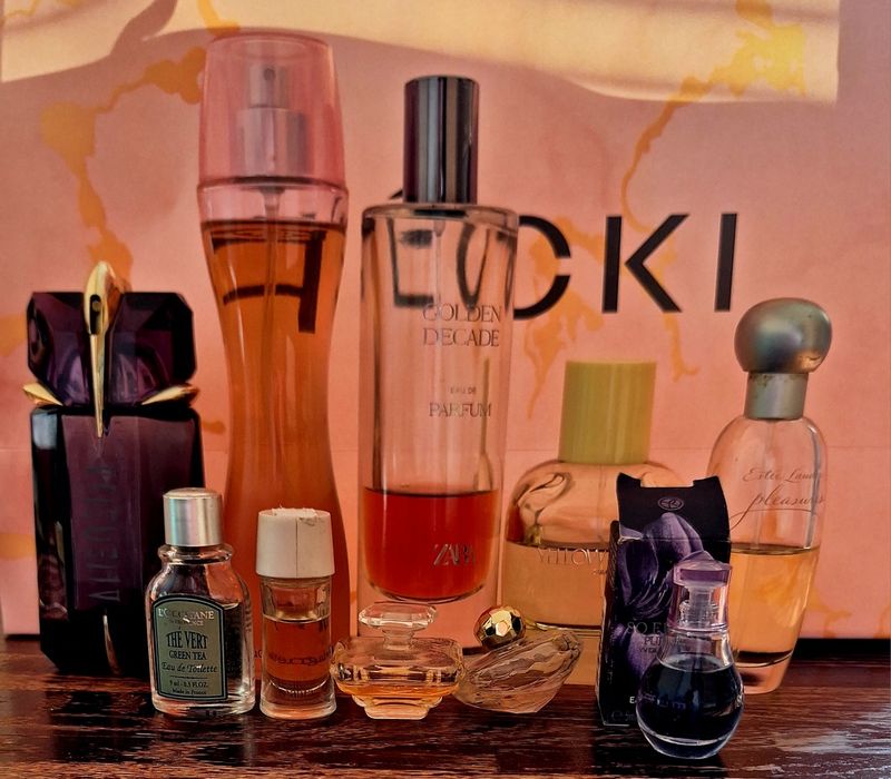 Духи остатки YSL, armani, lancome, zara, Estée Lauder Lulu castagnette