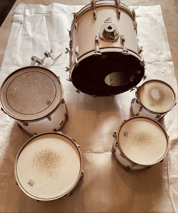 Bateria Remo QUADURA (inicio anos 90) - 6 peças
